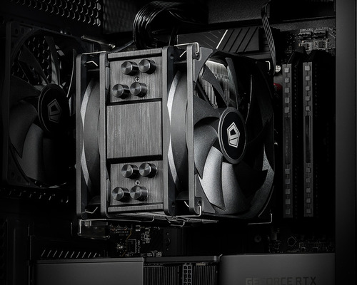 Cpu Cooler Id-cooling Se-214-xt Plus Para Pc De Escritorio No
