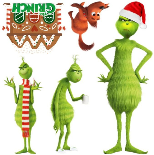 Figuras Coroplast Grinch 2