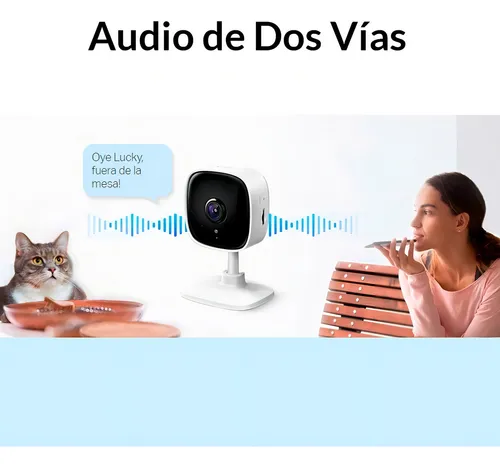 Tp-link, Cámara Seguridad Wifi Alarma 3mp Audio, Tapo C110 C