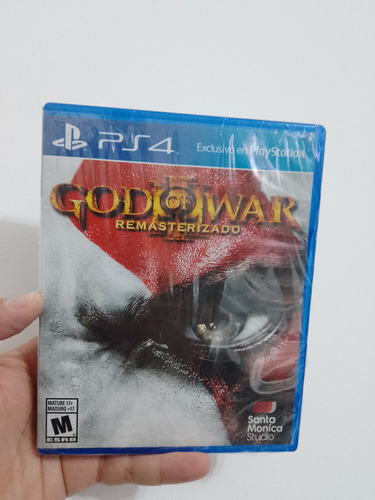 God Of War 3 Remastered Ps4 Físico 