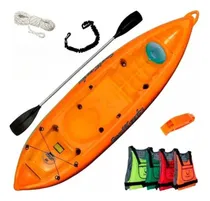Comprar Kayak Sportkayas Sk1 Refor + Remo + Accesorios + Caja Pesca