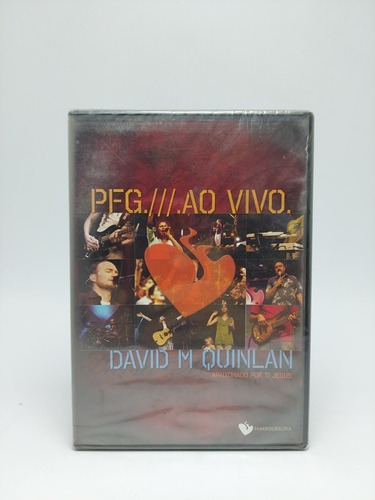 Dvd David M. Quinlan, Apaixonado Por Ti Jesus - Original