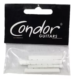 Pestana Nut Para Guitarra Condor En3442 Wh Unidade Branco