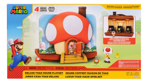 Nintendo Set De Juego Casa De Toad Dxl