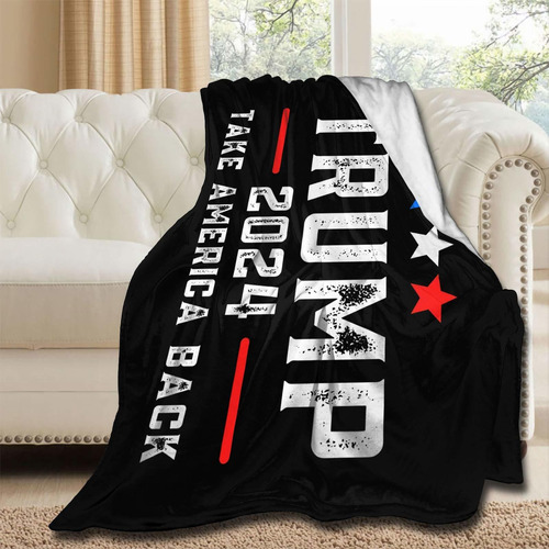 Trump 2024 Manta Suave Todas Estaciones  Sofá  Cama  S...