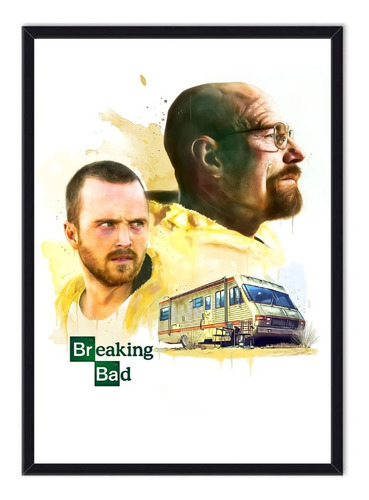 Cuadro Enmarcado - Breaking Bad Serie