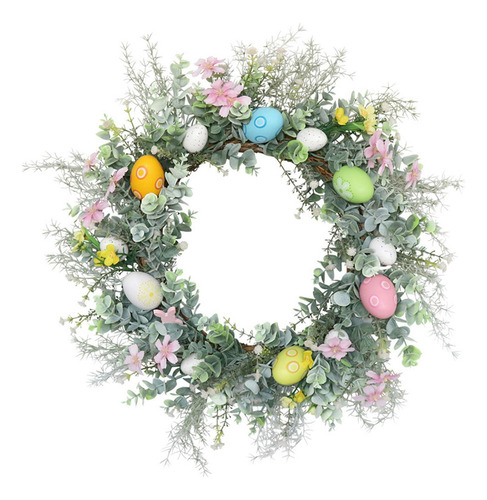 / Corona De Huevos De Pascua Corona De Puerta De Pascua P