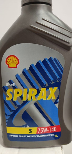Aceite Shell Spirax 75w140 Full Sintetico Italia 1 L Transmi