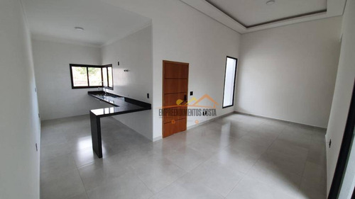 Casa Com 3 Dormitórios À Venda, 105 M² Por R$ 600.000,00 - Condomínio Village Moutonnée - Salto/sp - Ca1706