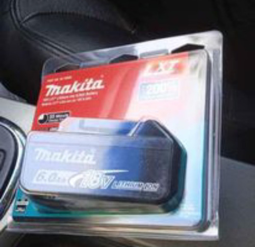 Batería Makita 18 Voltios 6 Amperes