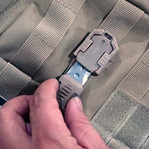 Cuchillo Molle Mini Colgar Neck Knife Tactico Edc Shiv Color