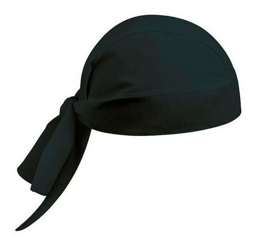 Gorro O Bandana De Cocina Negro Chef