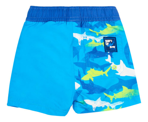 Traje De Baño Beach Azulino Ficcus