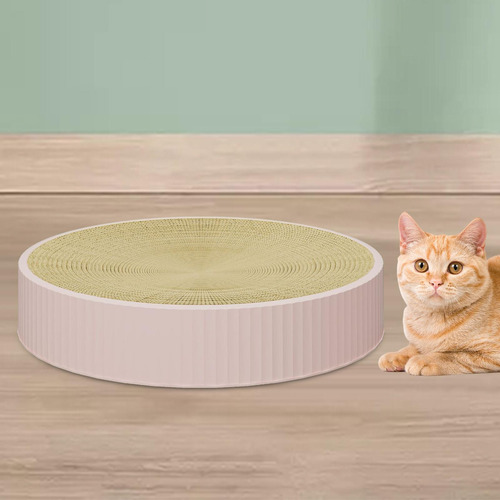 Corrugated Paper Scratching Board Sofa Pet Cats Xl Pink
