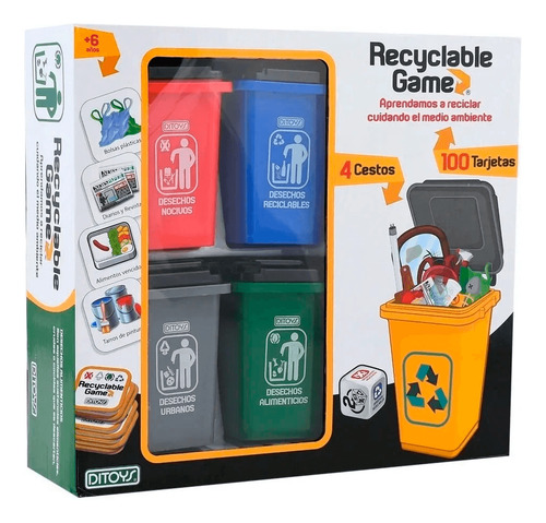 Recyclable Game Juego De Mesa
