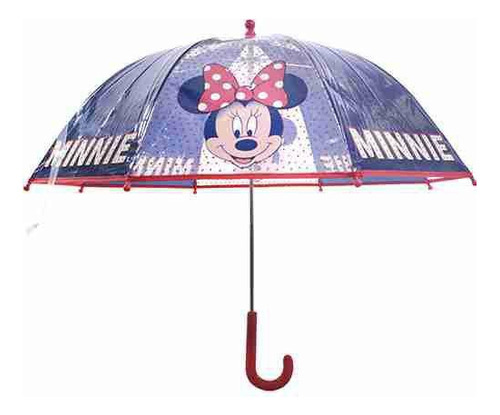 Paraguas transparente de Minnie Mouse - Disney