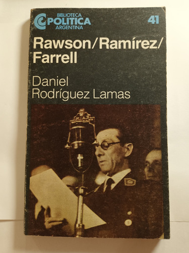 Rawson Ramirez Farrell N 41 Daniel Rodriguez Lamas Ceal