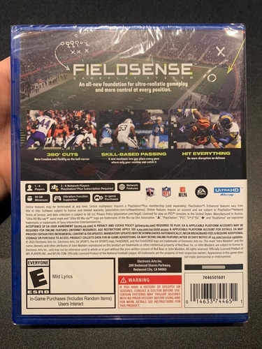 Madden Nfl 23 Ps5 Nuevo (Usado)