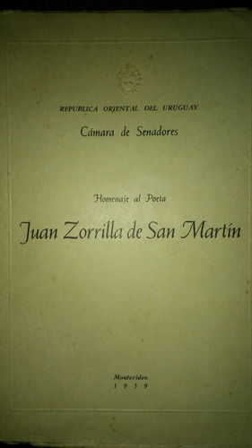 Homenaje Al Poeta Juan Zorrilla De San Martín 