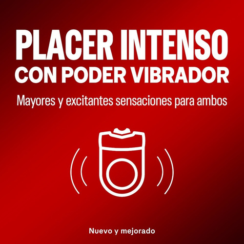 Sico Ring Anillo Con Poder Vibrador Placer Intenso, 1 Pieza Blanco