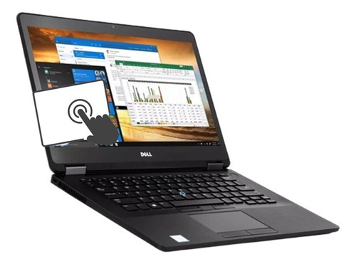 Portátil Dell Latitude E7470 Core I5 8 GB SSD 256 Gb Touch Color Negro - Excelente (Reacondicionado)