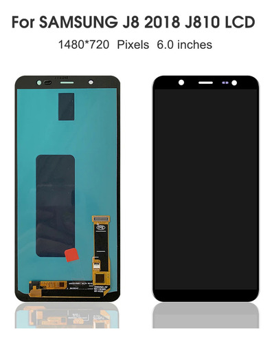 Pantalla Táctil Lcd Para Galaxy J8, J810f, J810y, J810g