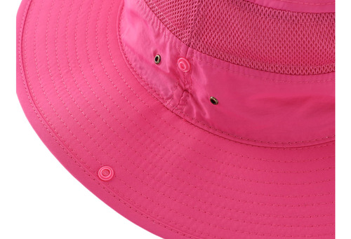 Sombrero De Sol Connectyle Modelo Boonie Ala Ancha Malla Color Talle