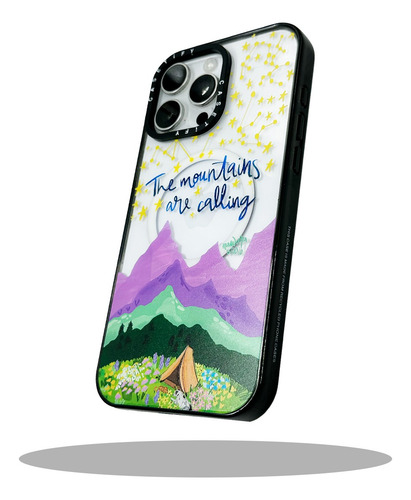 Fundas Mountains Estilo Casetify Magsafe Para Iphone Transparente Iphone 14/13