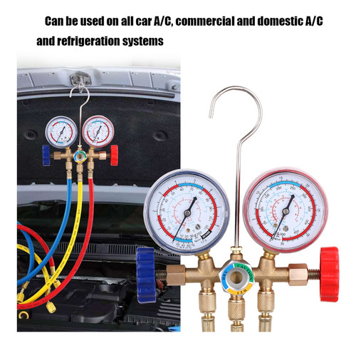 Set De Manómetro De Refrigerante For Aire Acondicionado