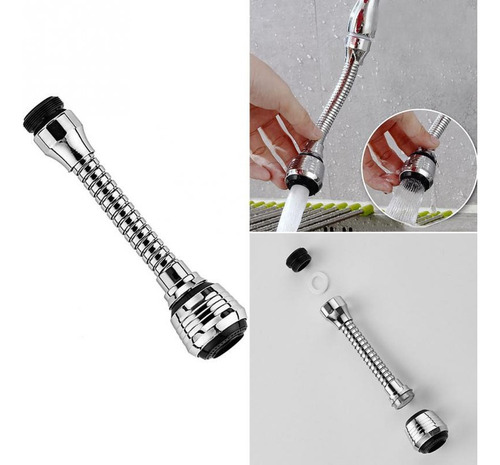 Accesorio Canilla Extensor Anti Splash Cocina Grifo Cocina
