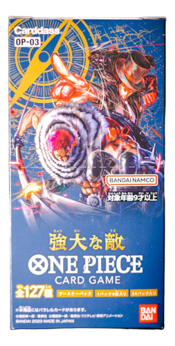 One Piece Tcg: Op03 Pillars Booster Box (24) (japonés)