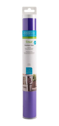Rollo De Vinil Permanente Cricut 12 X 48 Pulgadas Color Plata