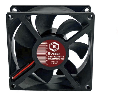 Turbina Cooler Fan Bosser 12v 80x25 Mm Ruleman + Reja Metal