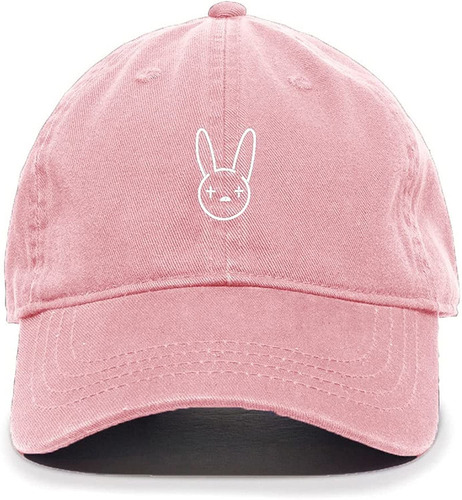 Bad Bunny Gorra De Béisbol Bordada De Algodón Ajustable Para