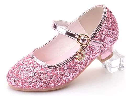 La Tacones Altos Princesa Zapatos De Cristal | Cuotas interés
