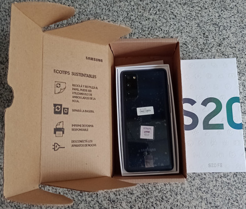 Samsung Galaxy S20 Fe 128 Gb 8 Gb Pant Y Bat New Samsung Ori Azul