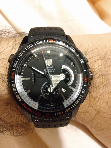 Relógio Tag Heuer Carreira Perto , Borracha Silicone D'água