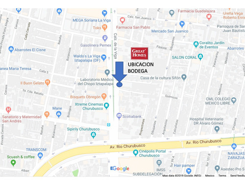 Bodega En Calzada Churubusco Y La Viga