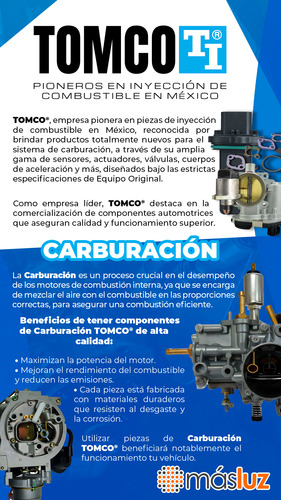 Cuerpo De Aceleración Vue 2.2l 4 Cil 2002/2007 Tomco