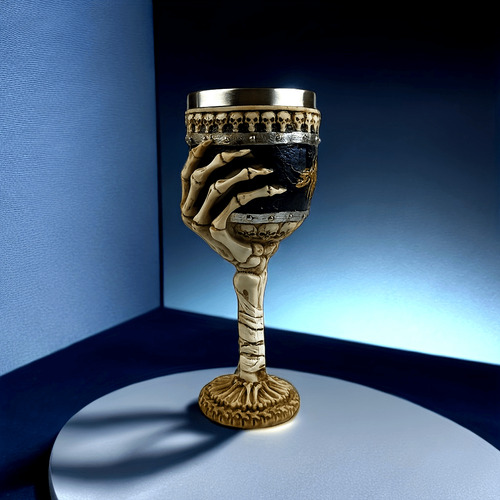 1pc, Copa De Mano De Calavera Creativa, Copa De Vino De