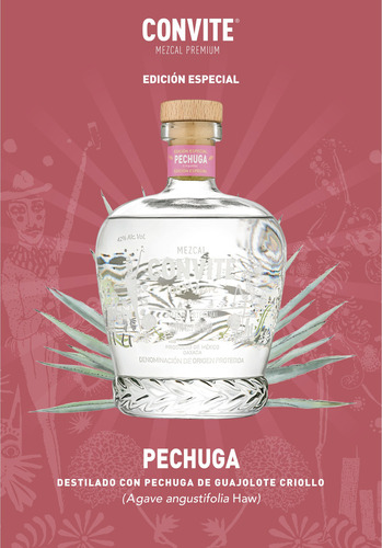 Mezcal Convite Pechuga 700 Ml