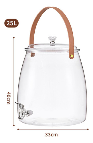 Dispensador De Bebidas, Contenedor De Bebidas Líquidas, 25l