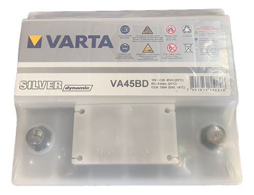 Bateria Auto 12x45 - Varta Silver Va45bd 12v 45ah