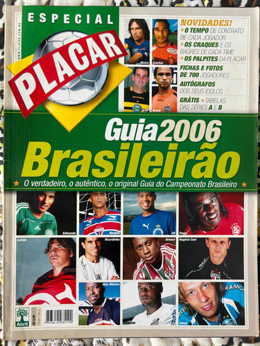 Revista Placar N° 1292a - Guia Brasileiro 2006