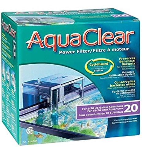 Filtro Aquaclear Mini - 20 Cascada Hasta 75 L Premium