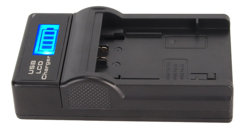 Batería De Cámara Usb Con Pantalla De Alimentación Única Par