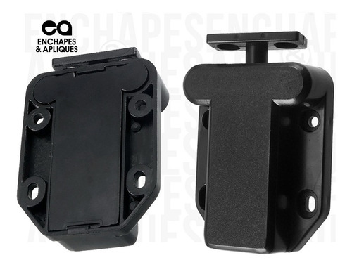 Imagen 3 de 6 de Amortiguador Push Open Para Puertas (pack X 4 Unidades)