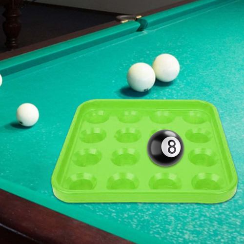 - Bandeja Porta Bolas De Billar, Accesorios Para Mesa De
