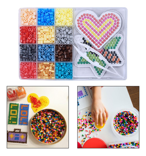 Cuentas Fusionadas Creativas De 12 Colores Con Caja De