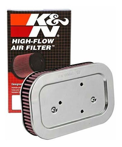 K & N Filtro De Aire Del Motor: Alto Rendimiento, De Primera